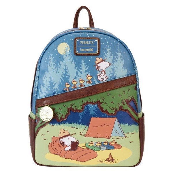 Peanuts Snoopy Loungefly Mini Sac A Dos Beagle Scouts 50.º aniversario