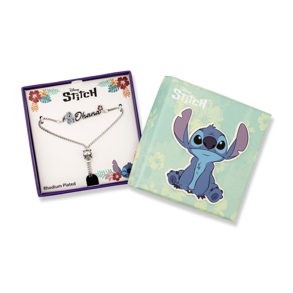 Pulsera Ohana plateada - Disney Stitch
