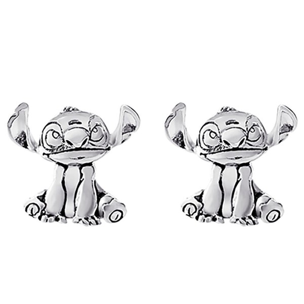 Pendientes Stitch de plata - Disney