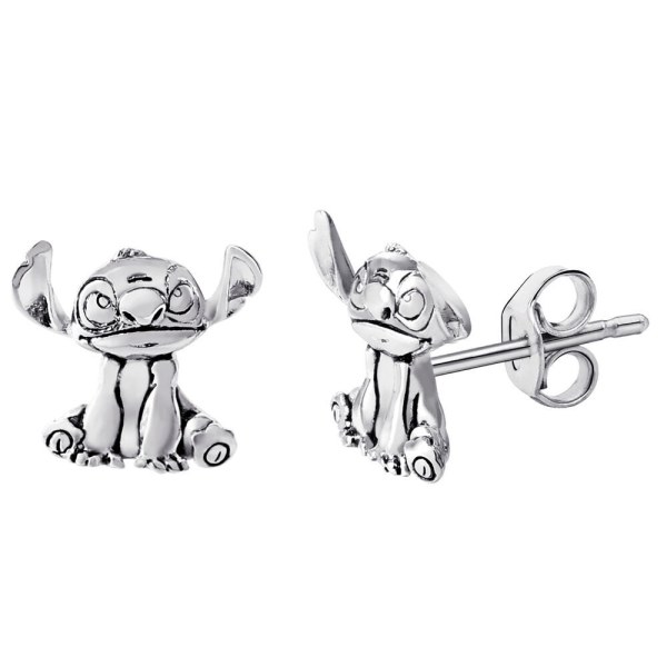 Pendientes Stitch de plata - Disney
