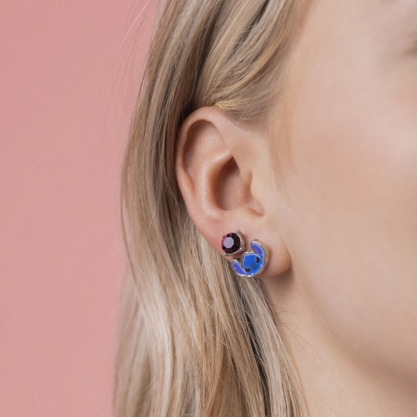 Set 3 pares de pendientes Stitch - Disney