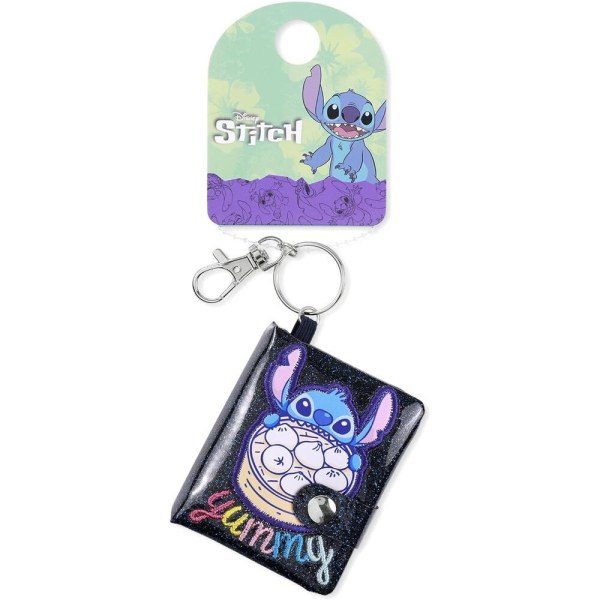 Llavero con bloc de notas azul brillante Stitch - Disney
