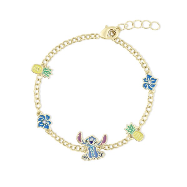 Pulsera plateada Stitch - Disney
