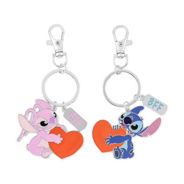 Set de 2 llavero Stitch y Ángel - Disney