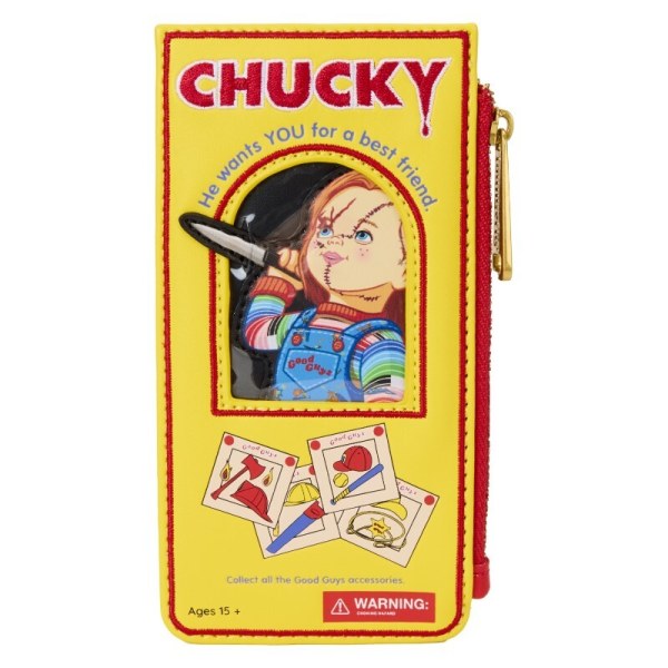 Chucky Loungefly Portatarjetas Childs Play Chucky Box