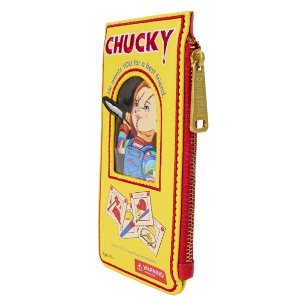 Chucky Loungefly Portatarjetas Childs Play Chucky Box
