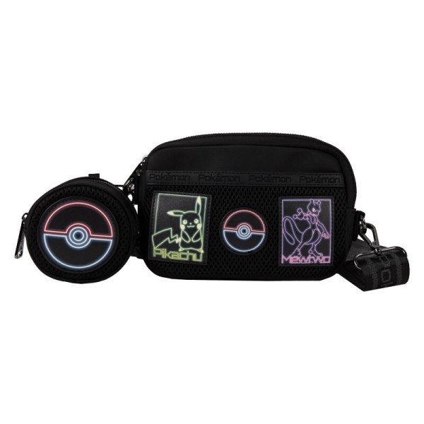 Pokemon Loungefly Saco A Sacoche principal Pikachu y Mewtwo