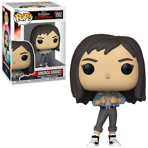 Marvel Pop! 1002 Dr Strange Multiverso de la Locura América Chávez