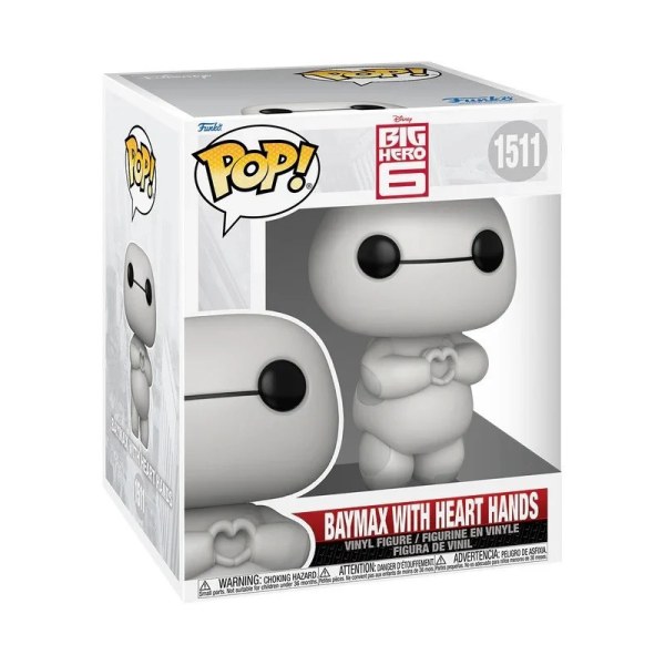 Disney Pop! 1511 Super Big Hero 6 Baymax Corazón Manos
