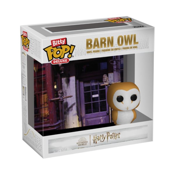 Figura de acción Deluxe Bitty Pop de Harry Potter, Barn Owl Emporium