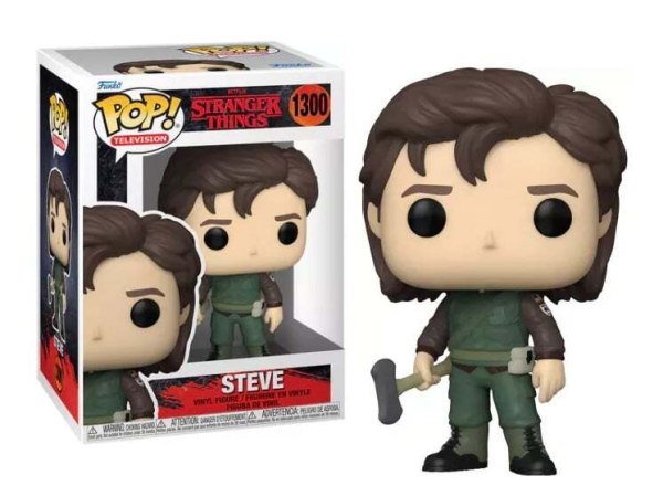 Cosas extrañas Pop! 1300 S4 Cazador Steve