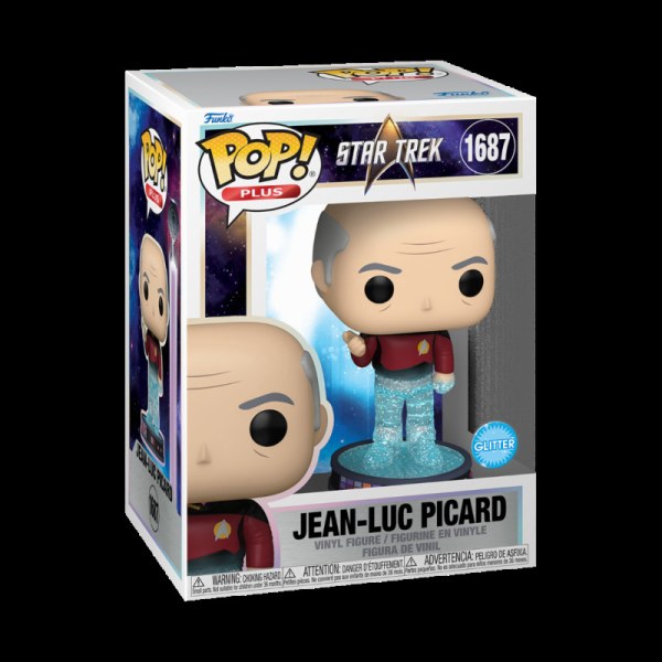 Figura Pop! 1687 de Star Trek con el Transporter Picard