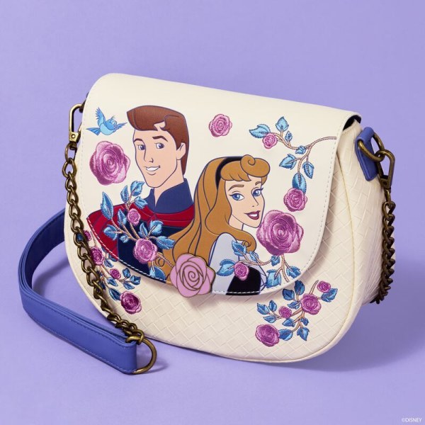 BOLSO BANDOLERA - LA BELLA DURMIENTE - DISNEY LOUNGEFLY