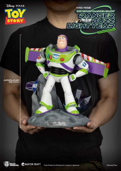 Estatuilla de Toy Story Master Craft Ranger Buzz Lightyear 34 cm - Disney Pixar Mastercraft