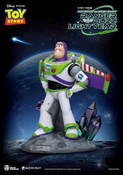 Estatuilla de Toy Story Master Craft Ranger Buzz Lightyear 34 cm - Disney Pixar Mastercraft