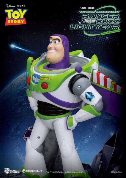 Estatuilla de Toy Story Master Craft Ranger Buzz Lightyear 34 cm - Disney Pixar Mastercraft