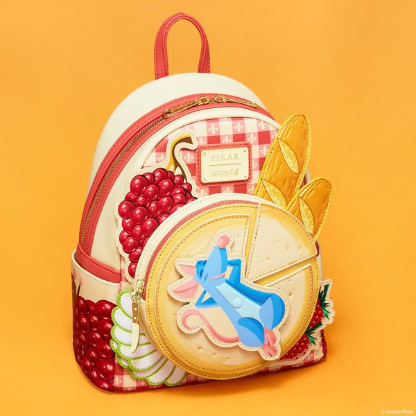 MINI MOCHILA RATATOUILLE - DISNEY-PIXAR LOUNGEFLY