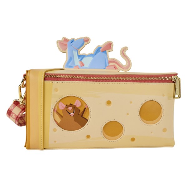 BOLSOS DE HOMBRO DE HOMBRO DE QUESO RATATOUILLE - DISNEY-PIXAR LOUNGEFLY