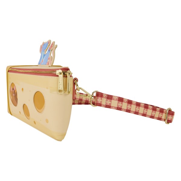 BOLSOS DE HOMBRO DE HOMBRO DE QUESO RATATOUILLE - DISNEY-PIXAR LOUNGEFLY
