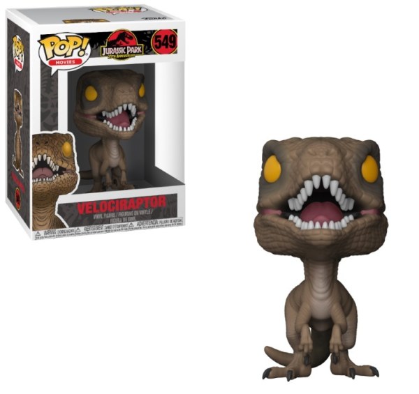 Velociraptor Pop! 549 de Jurassic Park