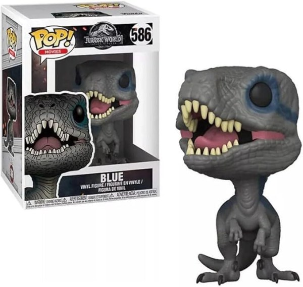 Jurassic World Pop! 586 Velociraptor azul