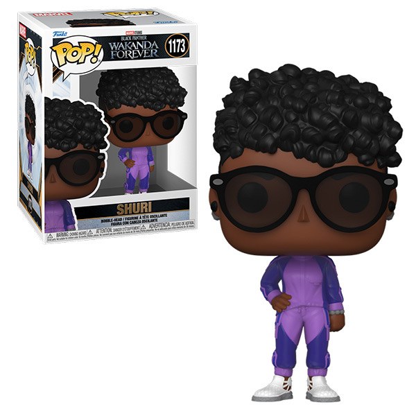 Pop! 1173 de Marvel : Pantera Negra , Wakanda, Shuri para siempre