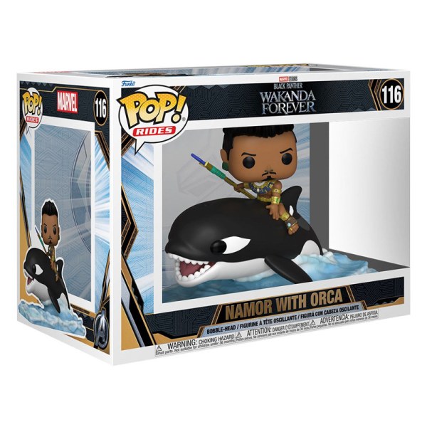 Marvel Pop! 116 de Pantera Negra Wakanda Forever: Namor con Orca