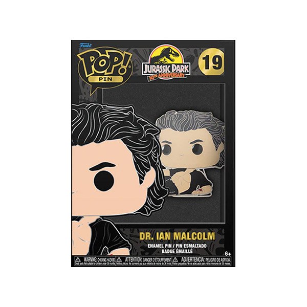 Figura Pop! de Jurassic Park, 19 Pins, Dr. Ian Malcolm