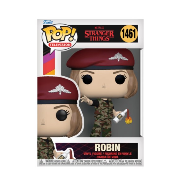 Pop! 1461 de Stranger Things Temporada 4: Cóctel de Hunter y Robin