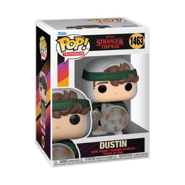 Pop! de Stranger Things temporada 4 (1643): Hunter Dustin Shield