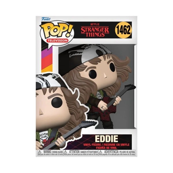 Stranger Things S4 Pop! 1462 Guitarra Hunter Eddie