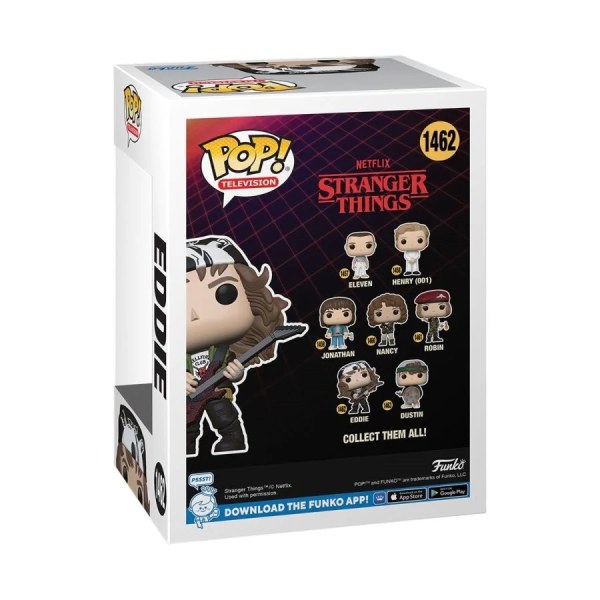 Stranger Things S4 Pop! 1462 Guitarra Hunter Eddie