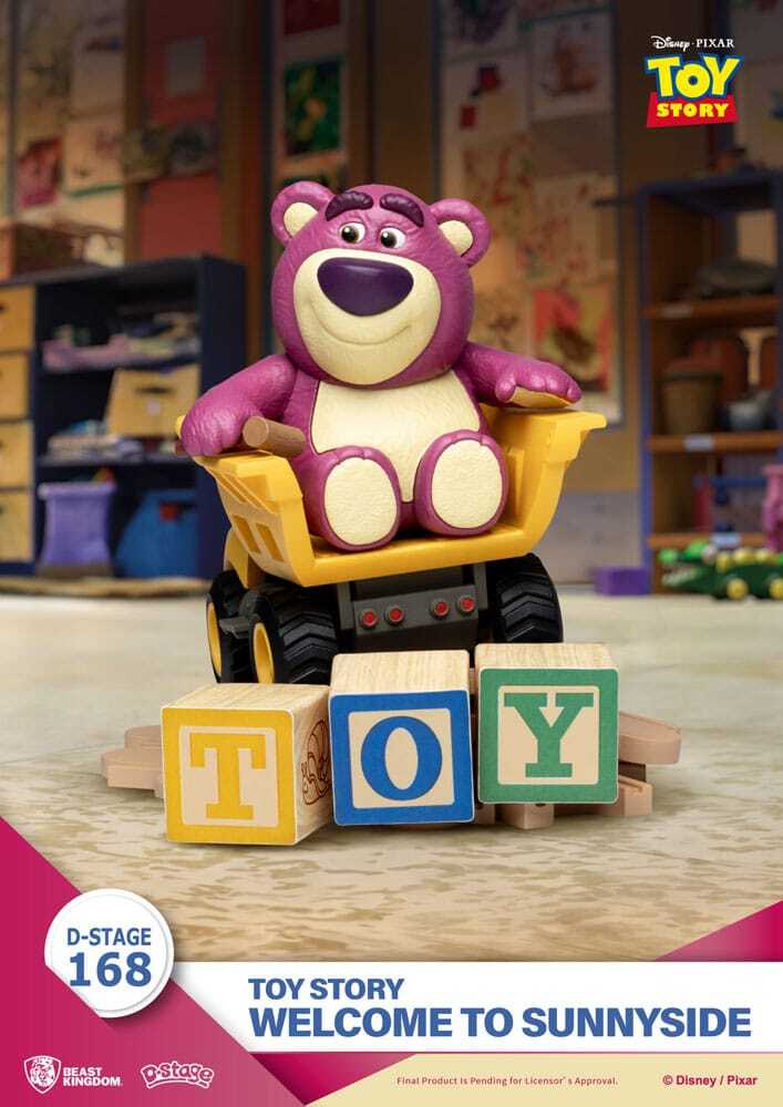 Diorama de Toy Story PVC D-Stage Bienvenido a Sunnyside 14 cm