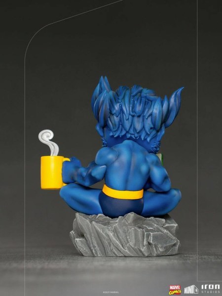 Figura de PVC de lujo de Marvel Comics Mini Co. Bestia (X-Men) de 14 cm