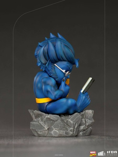 Figura de PVC de lujo de Marvel Comics Mini Co. Bestia (X-Men) de 14 cm