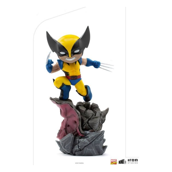 Figura de PVC de lujo de Lobezno ( X-Men ) de Marvel Comics Mini Co. de 21 cm