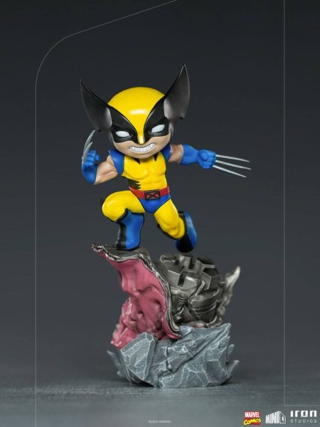 Figura de PVC de lujo de Lobezno ( X-Men ) de Marvel Comics Mini Co. de 21 cm