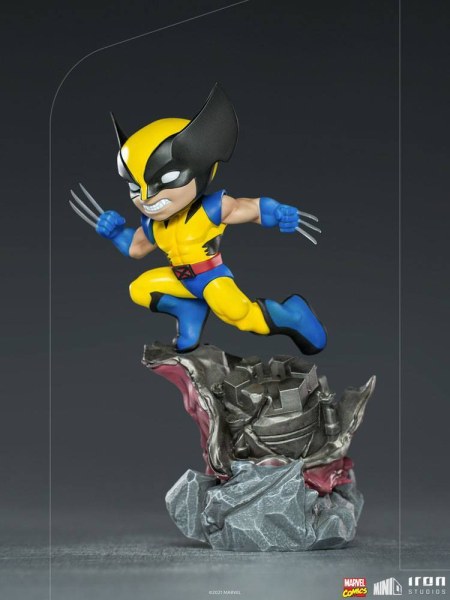 Figura de PVC de lujo de Lobezno ( X-Men ) de Marvel Comics Mini Co. de 21 cm