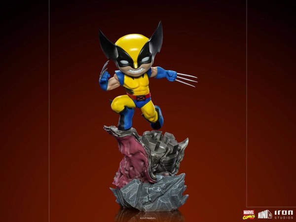 Figura de PVC de lujo de Lobezno ( X-Men ) de Marvel Comics Mini Co. de 21 cm