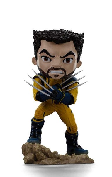 Figura de Deadpool y Wolverine Mini Co. PVC Deadpool y Wolverine set Unmasked 14 cm