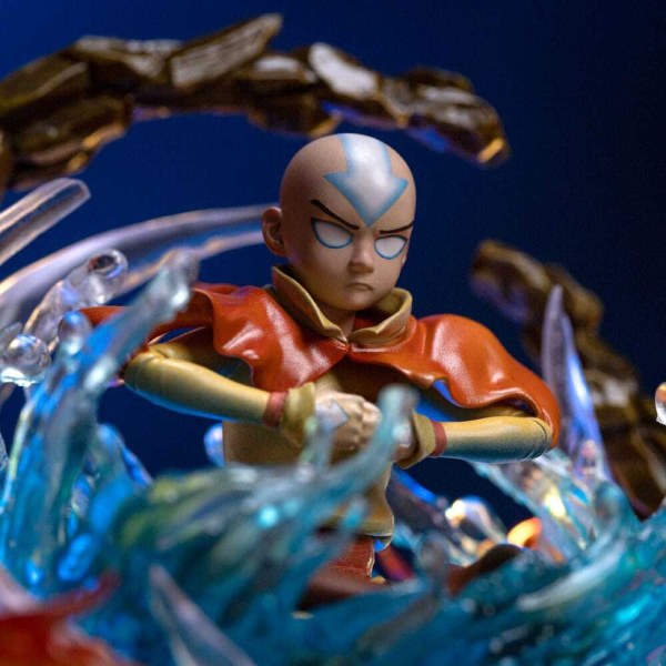 Estatuilla de Avatar: La Leyenda de 10 1 Scale Aang 21 cm