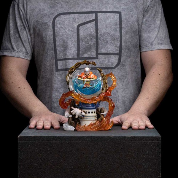 Estatuilla de Avatar: La Leyenda de 10 1 Scale Aang 21 cm