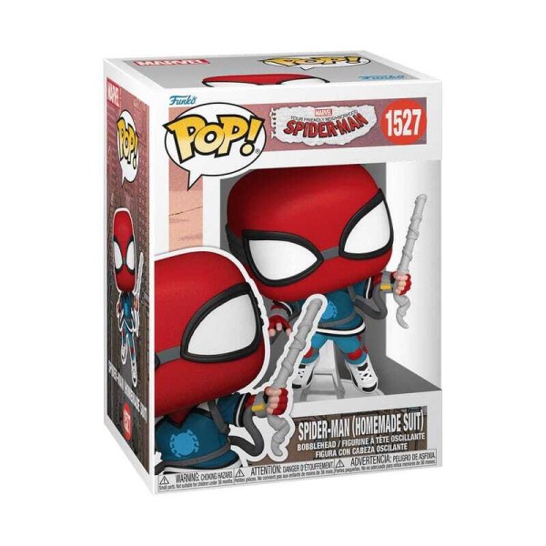 Figura de vinilo Hombre Araña del Vecino Amistoso POP! 1527 Proto Suit Hombre Araña 9 cm