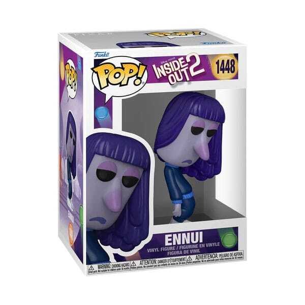 Figura de vinilo 2 ! 1448 Disney Inside Out 2 Ennui 9 cm