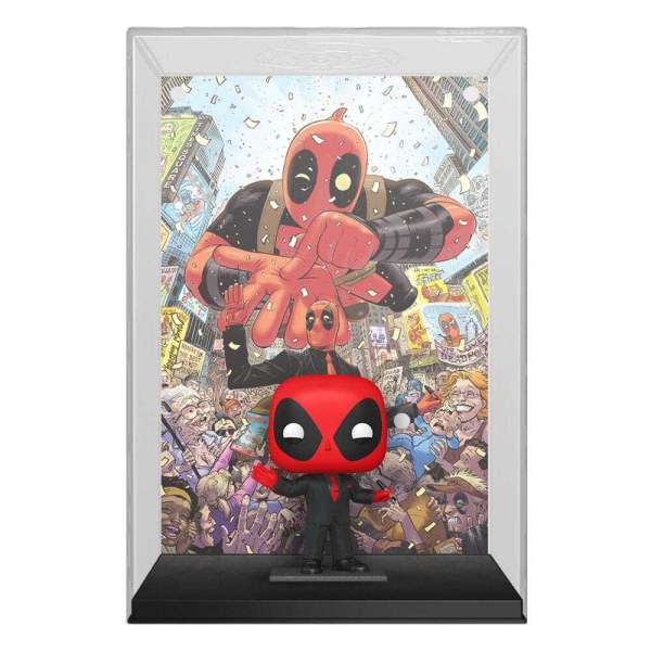 FUNKO POP! 46 Comic Cover Deadpool en Traje Negro - Marvel Deadpool (2025)