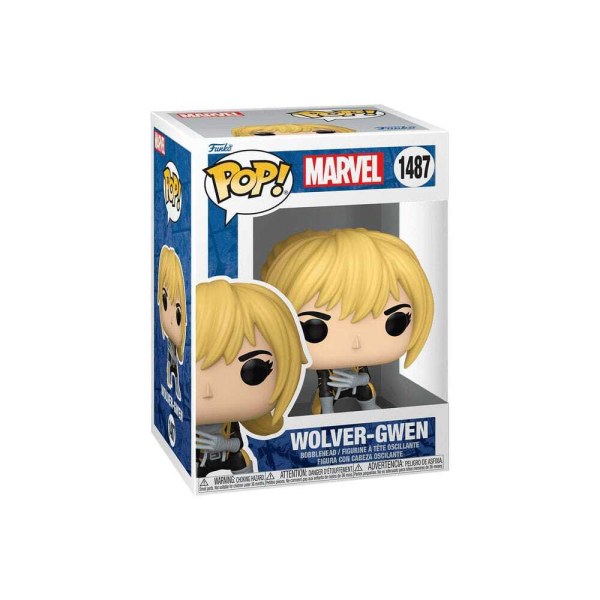 Figura de vinilo de Marvel Comics POP! 1487 Comic Books Gwenverine 9 cm