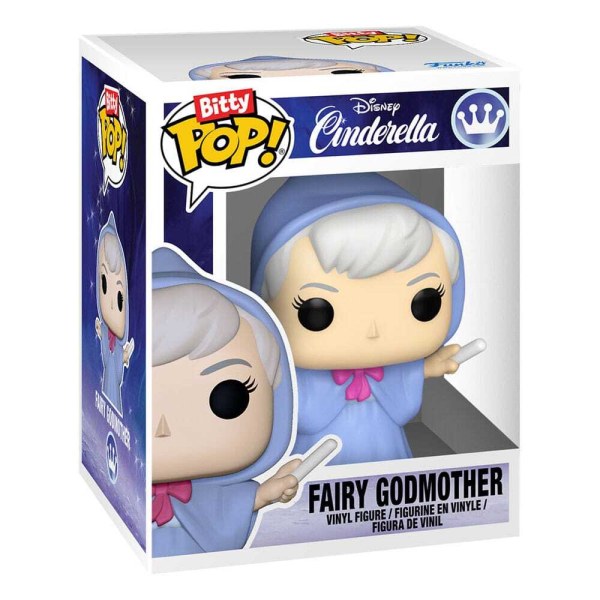 Expositor Disney Bitty POP! con 2 Figuras de vinilo del Castillo de Cenicienta