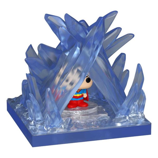 Figura de vinilo de DC Comics Bitty POP! Towns: Superman y la Fortaleza de la Soledad