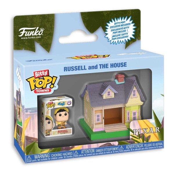 Figura de vinilo de Bitty POP! Towns, Russell y la Casa