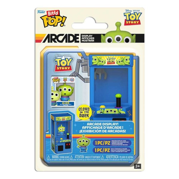 Figura de vinilo arcade de Toy Story 4 Bitty POP! Alien (brillante)